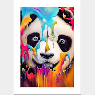 Panda Bear Animal Discovery Adventure Nature Planet Earth Paint Posters and Art